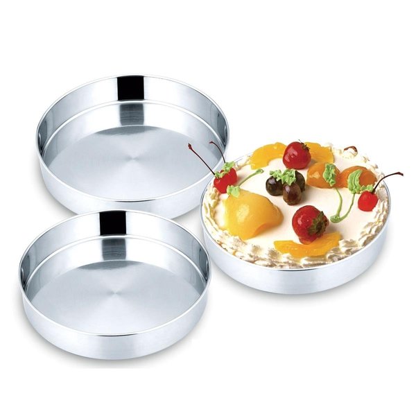 Starcrafts Stainless Steel Cake Tray Set 3 Piece 2192